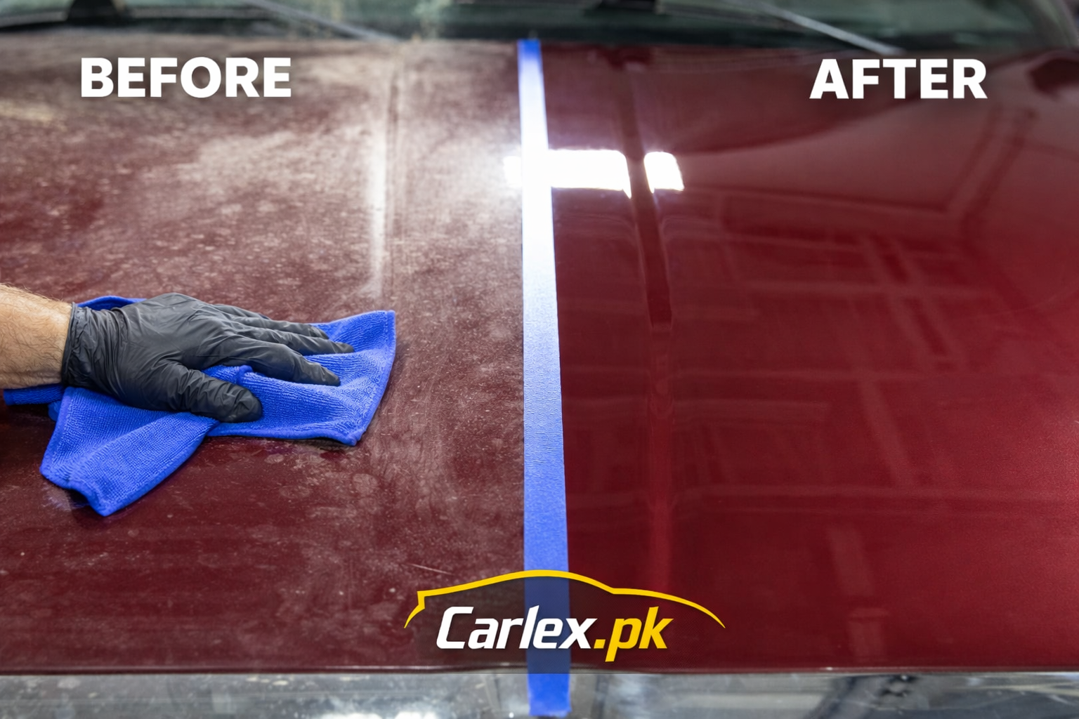 Carlex Before and After Detailing